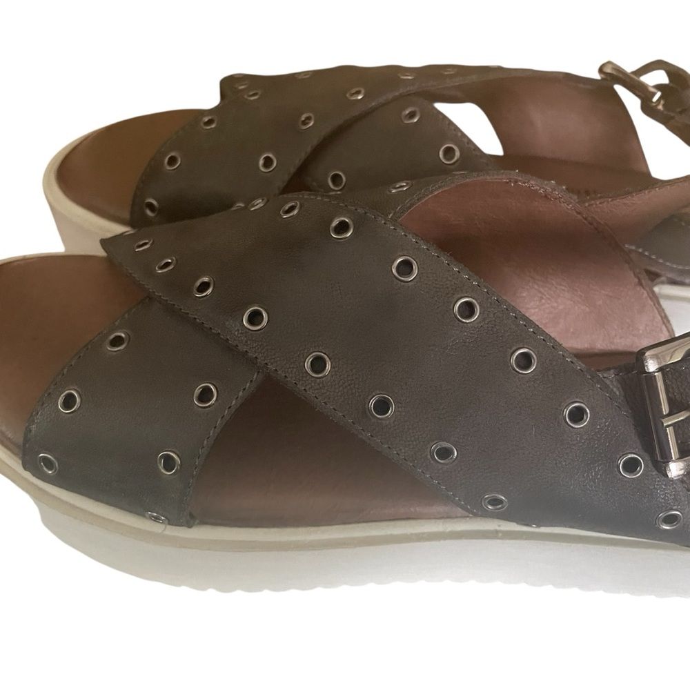 Roan By Bed|Stu Women’s Platform Sandal Women's Size 8 Hali Studded Leather Punk — image 8 of 8